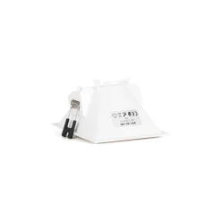 Aro downlight cuadrado asimétrico - Bajo UGR - Corte 85 x 85mm