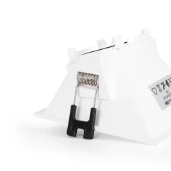 Aro downlight cuadrado asimétrico - Bajo UGR - Corte 85 x 85mm