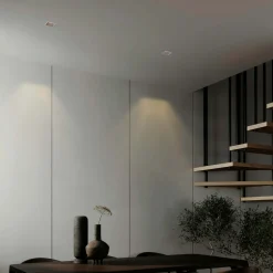 Aro downlight cuadrado asimétrico - Bajo UGR - Corte 85 x 85mm
