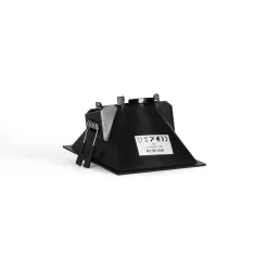 Aro downlight cuadrado asimétrico - Bajo UGR - Corte 85 x 85mm