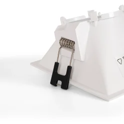 Aro downlight cuadrado asimétrico - Bajo UGR - Corte 85 x 85mm