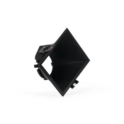 Aro downlight cuadrado asimétrico - Bajo UGR - Corte 85 x 85mm