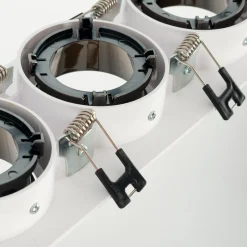 Aro downlight cuadrado basculante triple GU10 / MR16 - Bajo UGR - Corte 75 x 235mm