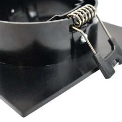 Aro downlight cuadrado basculante para bombilla GU10/MR16 - Corte Ø75mm
