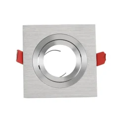 Aro downlight cuadrado basculante PREMIUM para GU10 / MR16