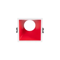 Aro downlight empotrable cuadrado - Bajo UGR - Corte 85 x 85mm