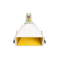 Aro downlight empotrable cuadrado - Bajo UGR - Corte 85 x 85mm