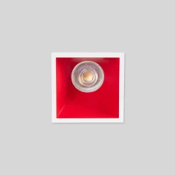 Aro downlight empotrable cuadrado - Bajo UGR - Corte 85 x 85mm