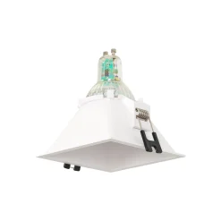 Aro downlight empotrable cuadrado - Bajo UGR - Corte 85 x 85mm