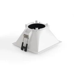 Aro downlight empotrable cuadrado - Bajo UGR - Corte 85 x 85mm