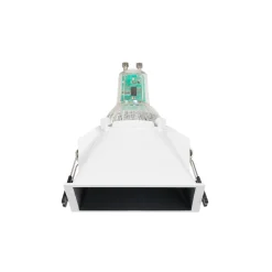 Aro downlight empotrable cuadrado - Bajo UGR - Corte 85 x 85mm