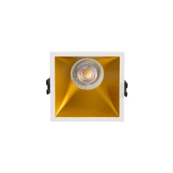 Aro downlight empotrable cuadrado - Bajo UGR - Corte 85 x 85mm