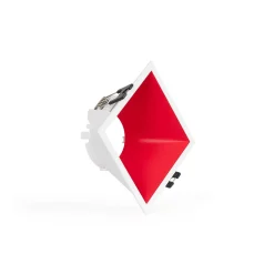 Aro downlight empotrable cuadrado - Bajo UGR - Corte 85 x 85mm