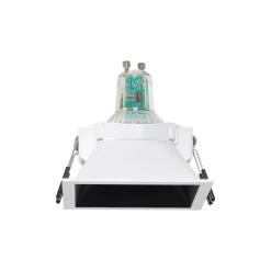 Aro downlight empotrable cuadrado - Bajo UGR - Corte 75 x 75mm