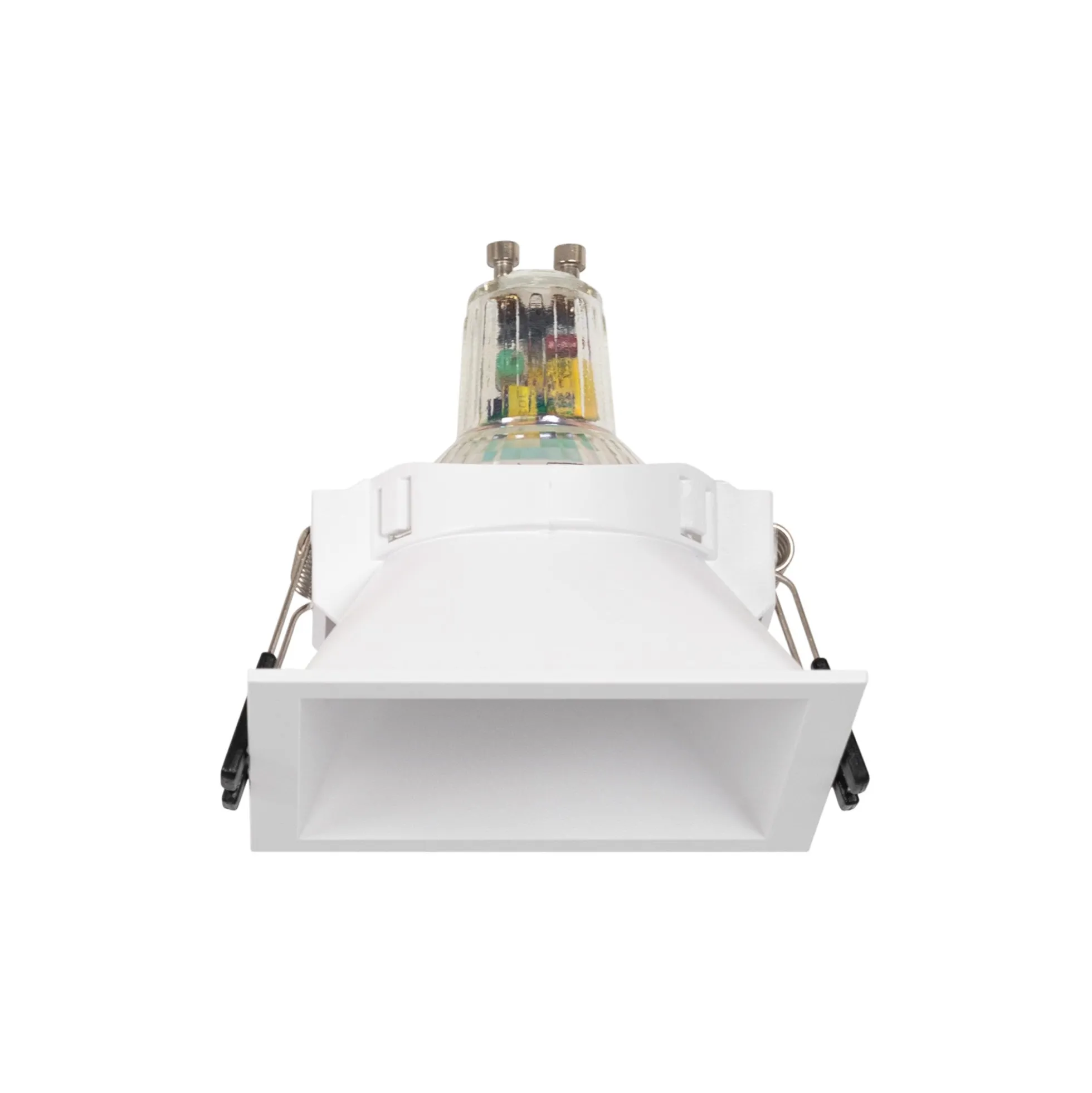 Aro downlight empotrable cuadrado - Bajo UGR - Corte 75 x 75mm