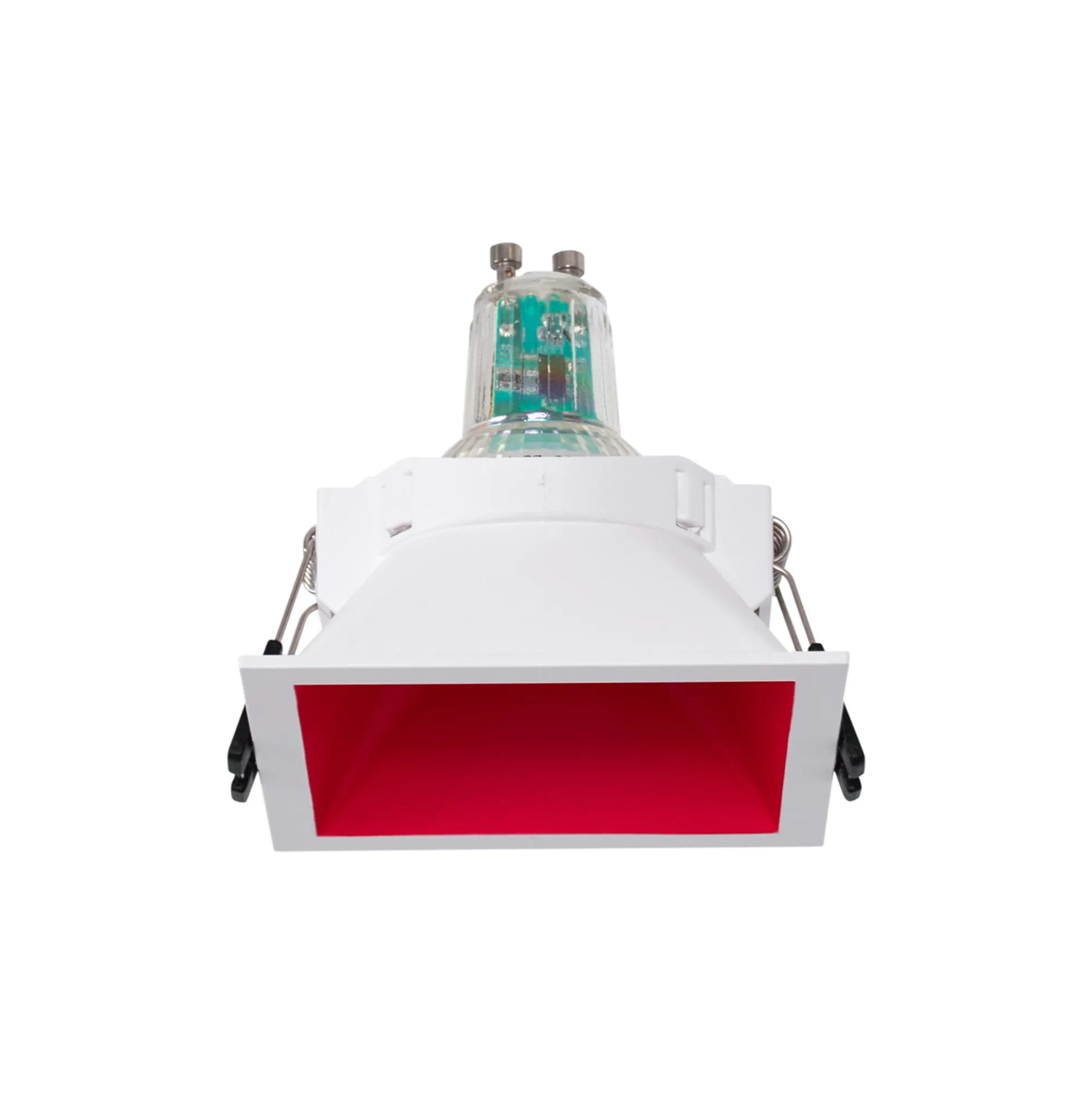 Aro downlight empotrable cuadrado - Bajo UGR - Corte 75 x 75mm
