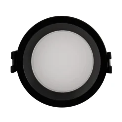 Aro downlight empotrable para bombilla GU10 / MR16 - Ø82mm - Corte Ø75mm