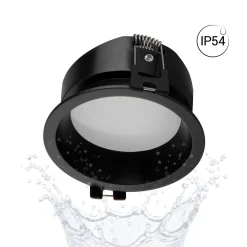 Aro downlight empotrable para bombilla GU10 / MR16 - Ø82mm - Corte Ø75mm