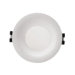Aro downlight empotrable para bombilla GU10 / MR16 - Ø86mm - Corte Ø70-75mm