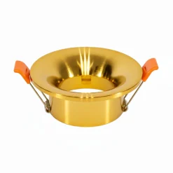 Aro downlight empotrable redondo - GU10 / MR16 - Corte Ø65mm
