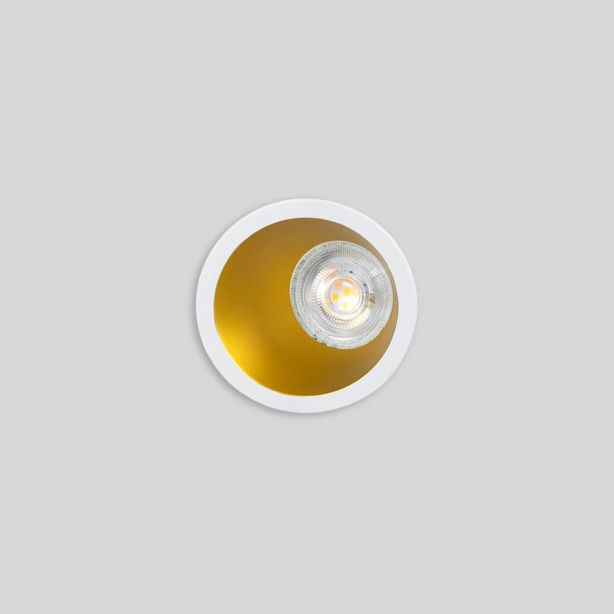 Aro downlight redondo asimétrico - Bajo UGR - Corte Ø75mm
