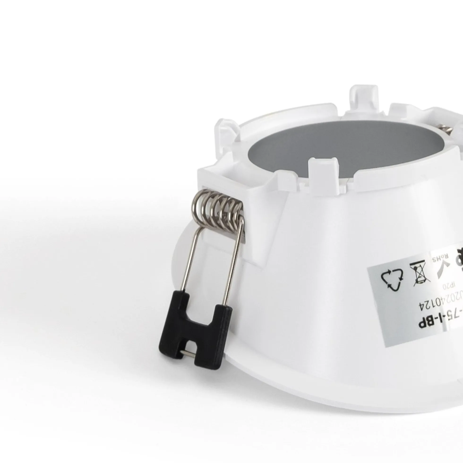 Aro downlight redondo asimétrico - Bajo UGR - Corte Ø75mm