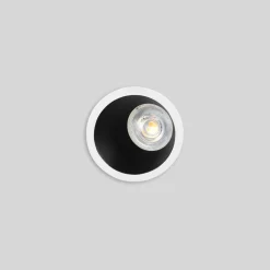 Aro downlight redondo asimétrico - Bajo UGR - Corte Ø75mm