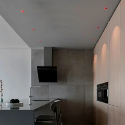 Aro downlight redondo asimétrico - Bajo UGR - Corte Ø85mm