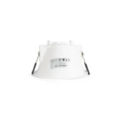 Aro downlight redondo asimétrico - Bajo UGR - Corte Ø85mm