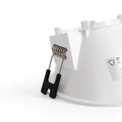 Aro downlight redondo asimétrico - Bajo UGR - Corte Ø85mm