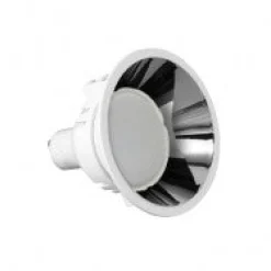 Aro empotrable Ø75mm MR16, GU10 bajo UGR