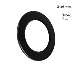 Aro empotrable para downlight BD35 - Negro - IP54