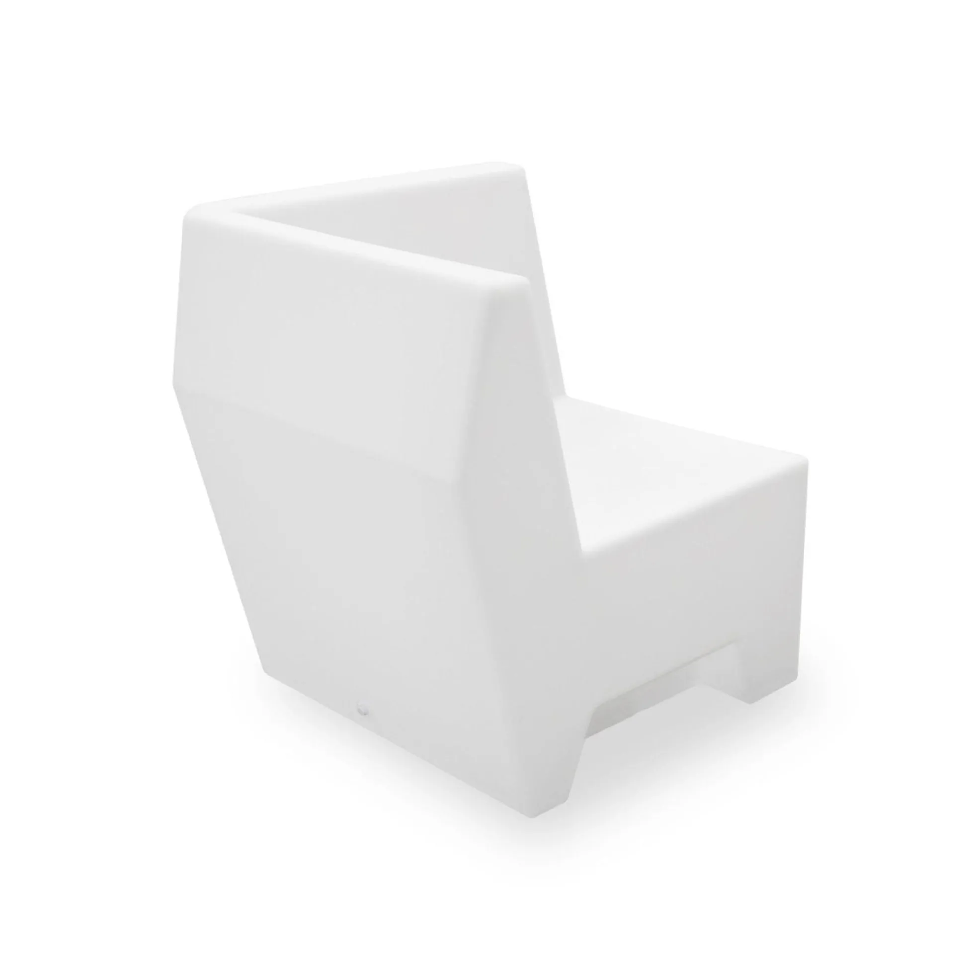 Asiento luminoso LED RGBW - 16W - Recargable - IP65