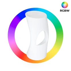 Asiento luminoso LED RGBW - 12W - Recargable