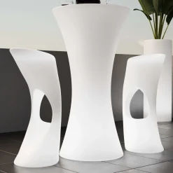 Asiento luminoso LED RGBW - 12W - Recargable