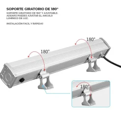 Bañador de pared LED RGB+CCT 24W control RF/WiFi | Mi Light - RL3-24