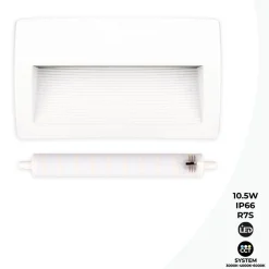 Baliza de pared LED CCT para exterior FUMAGALLI LORENZA 270 R7S 10.5W