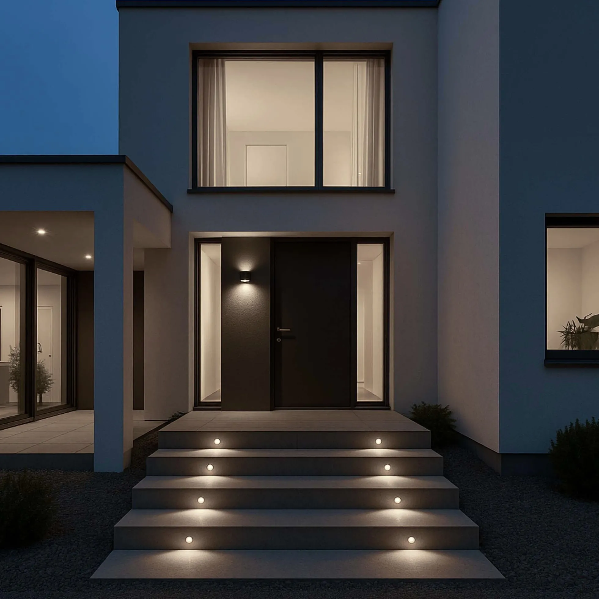 Baliza LED empotrable en suelo 0,5W - 12V DC - IP67 - Ø60mm