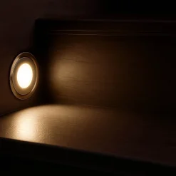 Baliza LED empotrable en suelo 0,5W - 12V DC - IP67 - Ø60mm