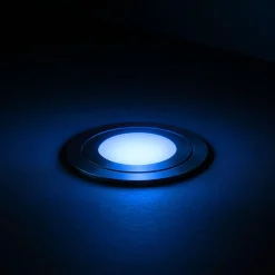 Baliza LED empotrable en suelo 0,5W - 12V DC - IP67 - Ø60mm