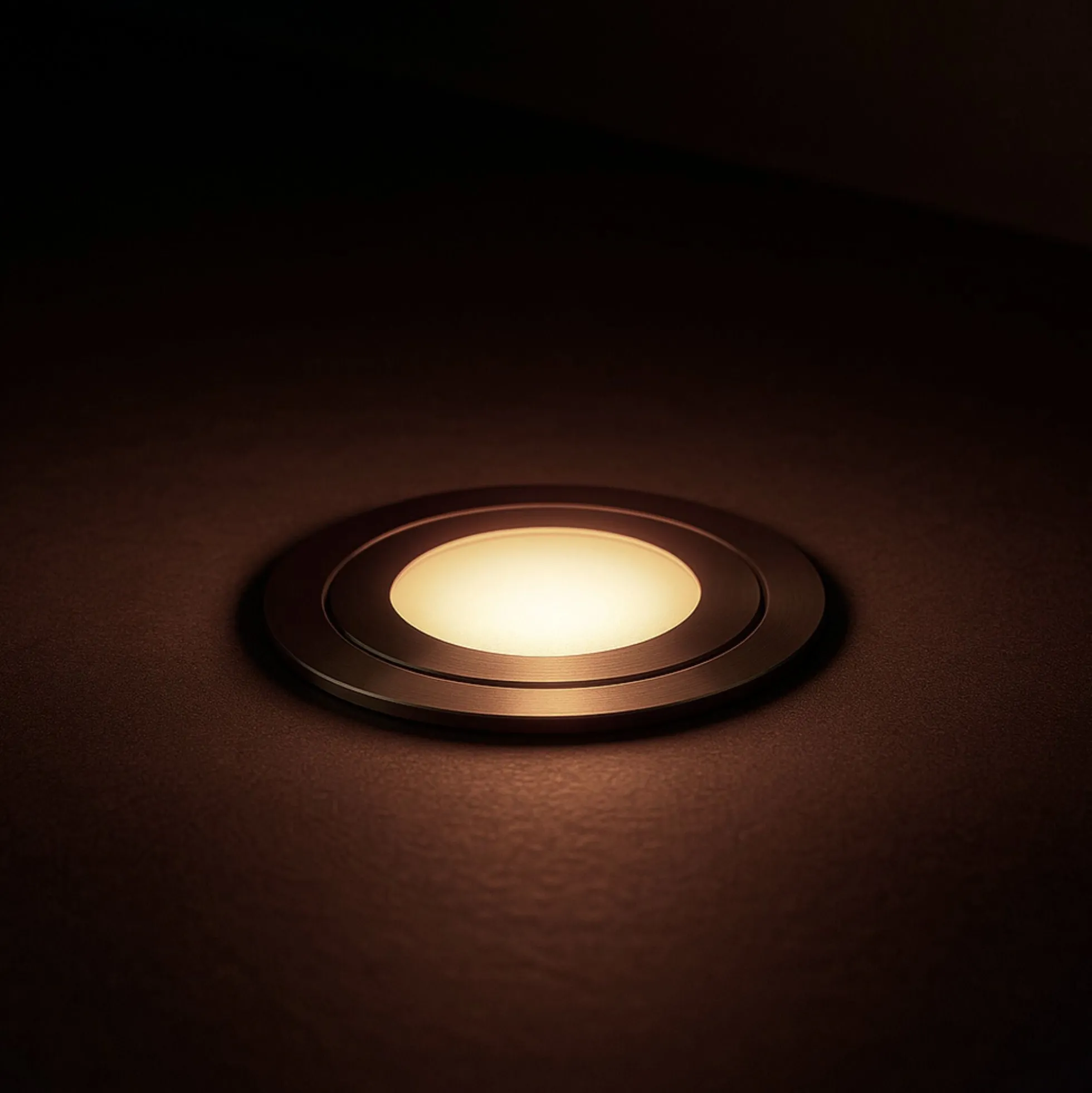 Baliza LED empotrable en suelo 0,5W - 12V DC - IP67 - Ø60mm