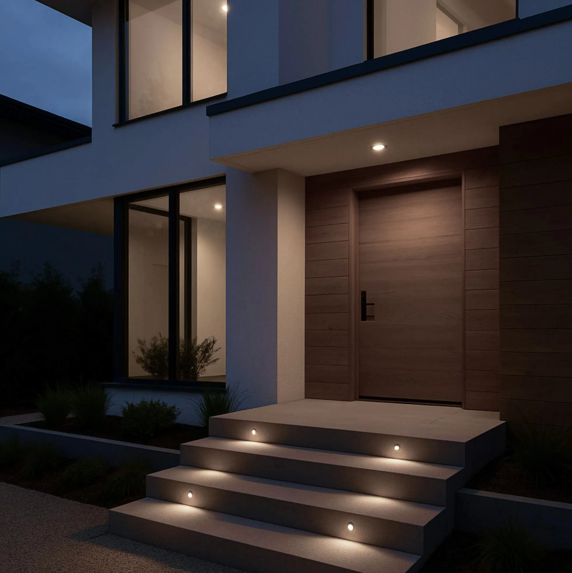 Baliza LED empotrable en suelo 0,5W - 12V DC - IP67 - Ø60mm