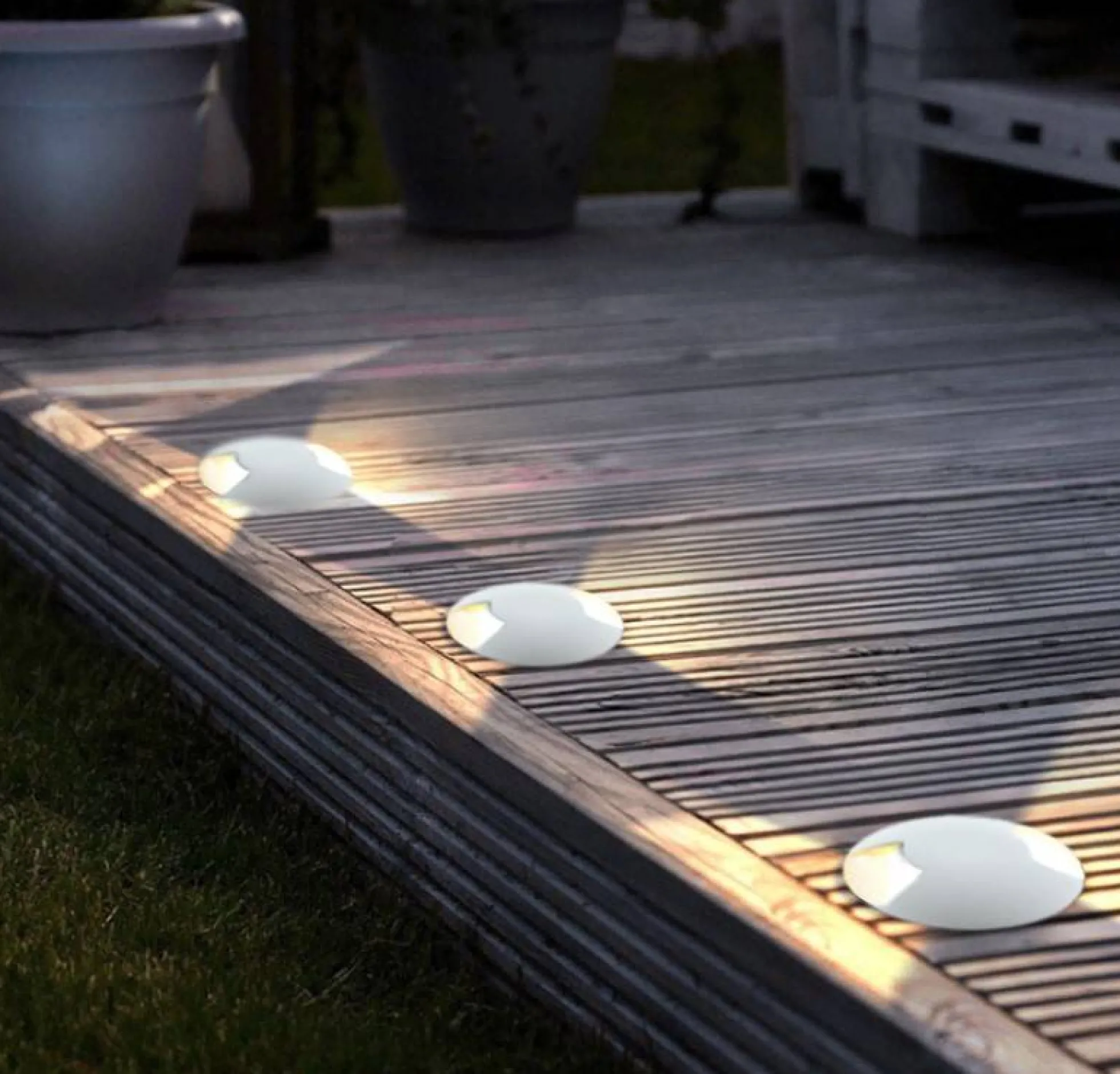 Baliza LED empotrable en suelo iluminación indirecta 0,75W 12V-DC IP67