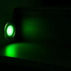 Baliza LED exterior empotrable - RGB - 0,7W - IP67 - Ø60mm