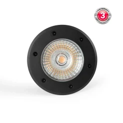 Baliza LED exterior suelo 18W - 12V DC - IP67 - Ø15cm -30º - RGB/3000K