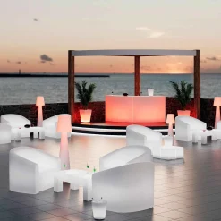 Barra de bar LED RGBW - 64W - Recargable