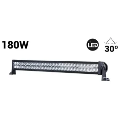 Barra LED 4x4 todoterreno - 180W - 10-40V DC - 31 Pulgadas - 12.000 lm - Ángulo 30º
