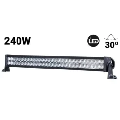 Barra LED 4x4 todoterreno - 240W - 10-40V DC - 42 Pulgadas - 16.000 lm - Ángulo 30º