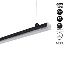 Barra lineal LED de alta potencia - 60W - 150cm - Enlazable - IP20