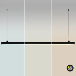 Barra lineal LED de alta potencia - 60W - 150cm - Enlazable - IP20